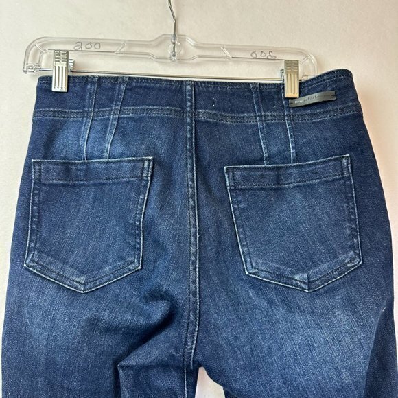 Pilcro and The Letterpress Jeans Women‎ 26x28 Blue Denim Pants High Rise Skinny - Picture 7 of 10